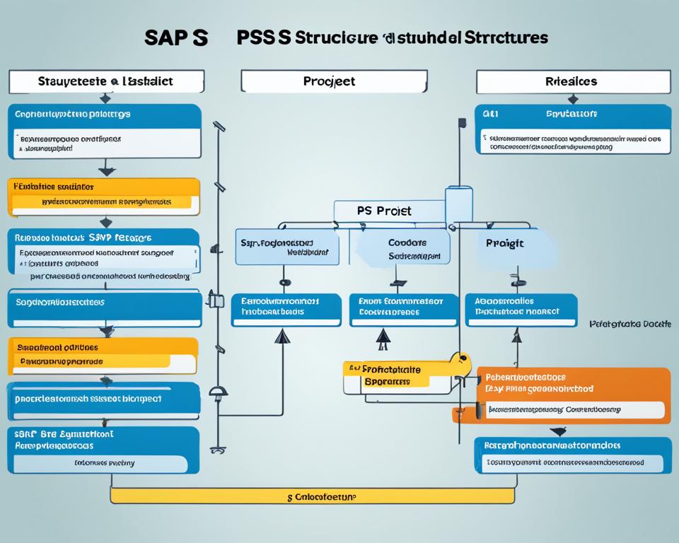 SAP PS structures in project hierarchy