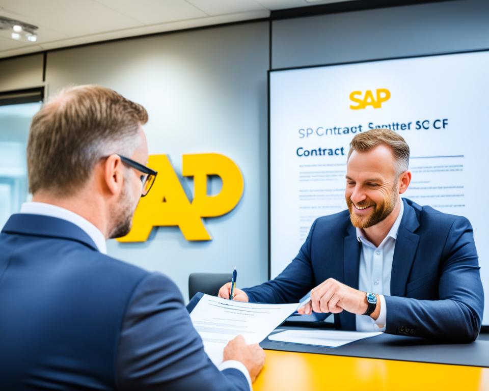 contract management with SAP SLC